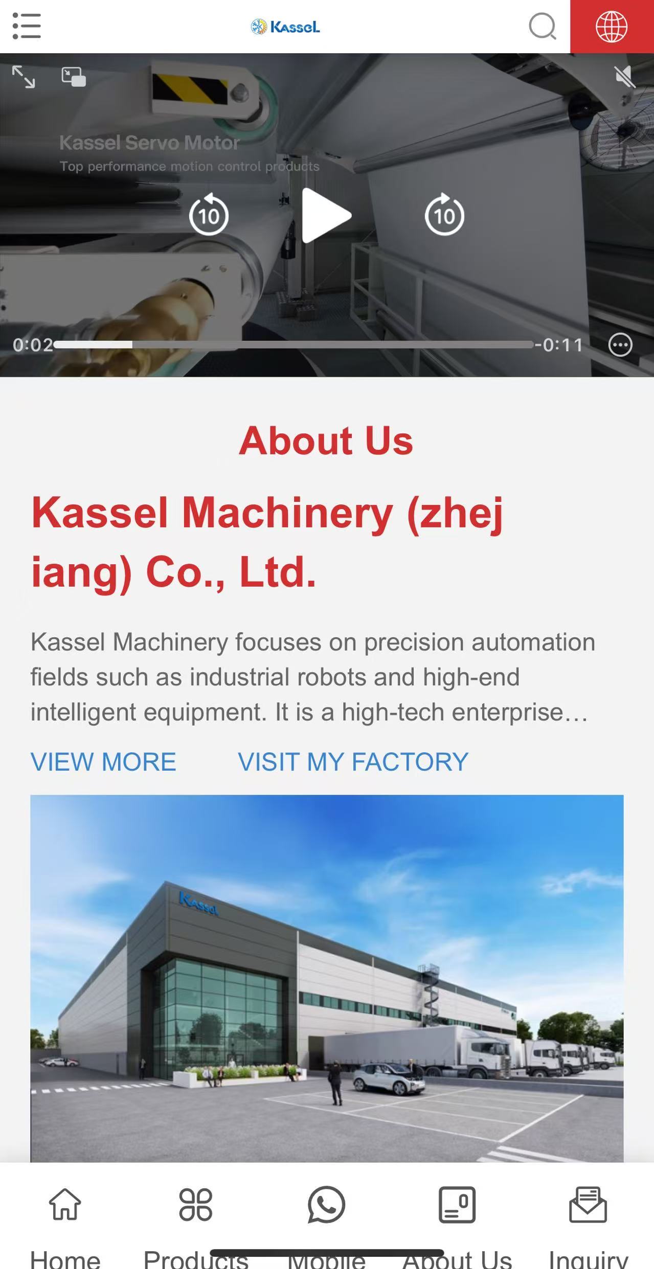 Kassel Machinery (zhejiang) Co., Ltd