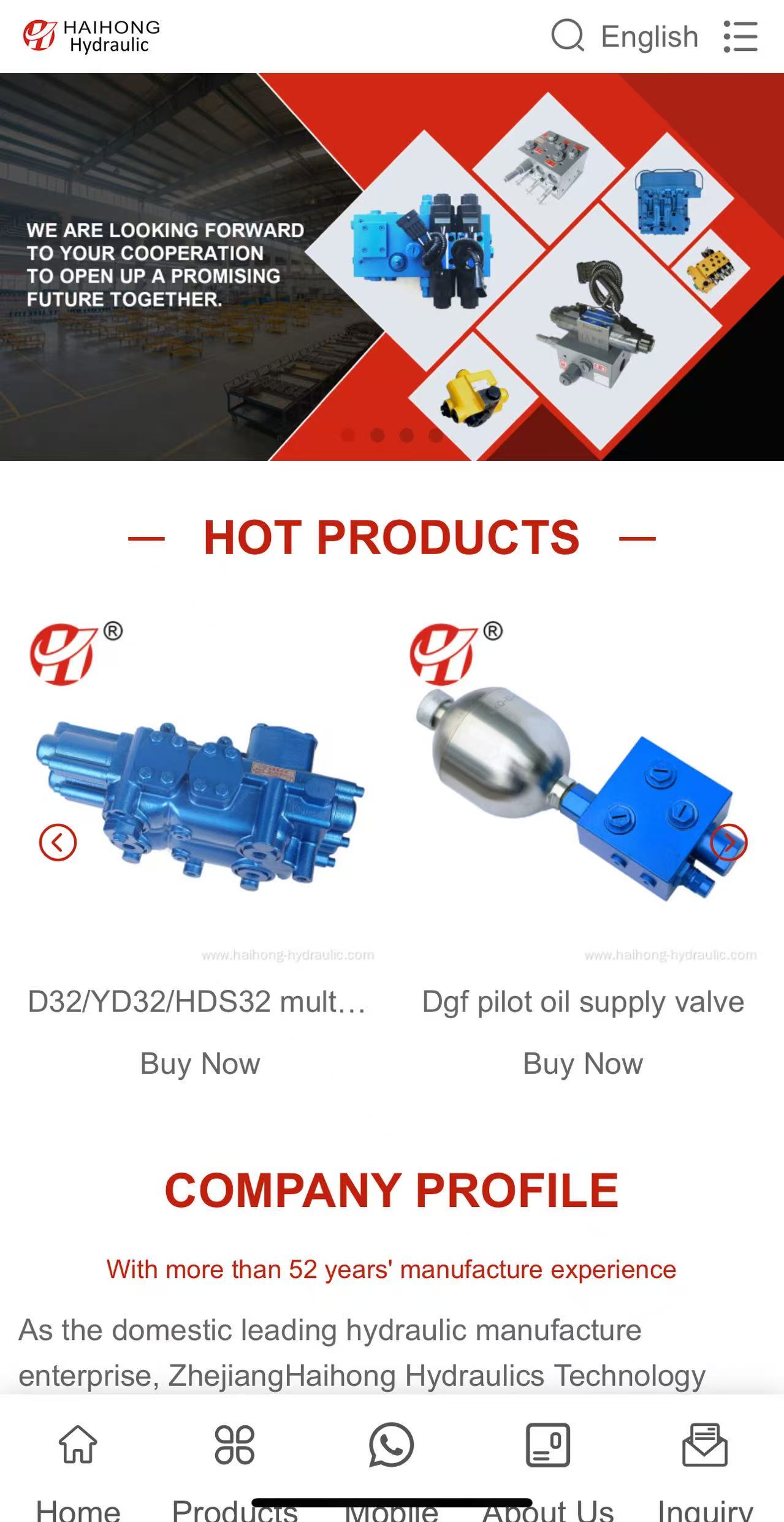 Zhejiang Haihong Hydraulic Technology Co.,Ltd.
