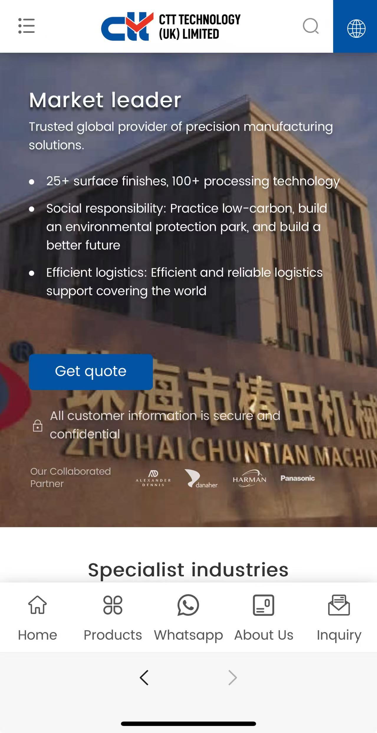 CTT TECHNOLOGY (UK) LIMITED